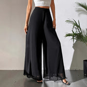 Yara’s - Vrouwen Luchtige Chiffon Wijde Broek