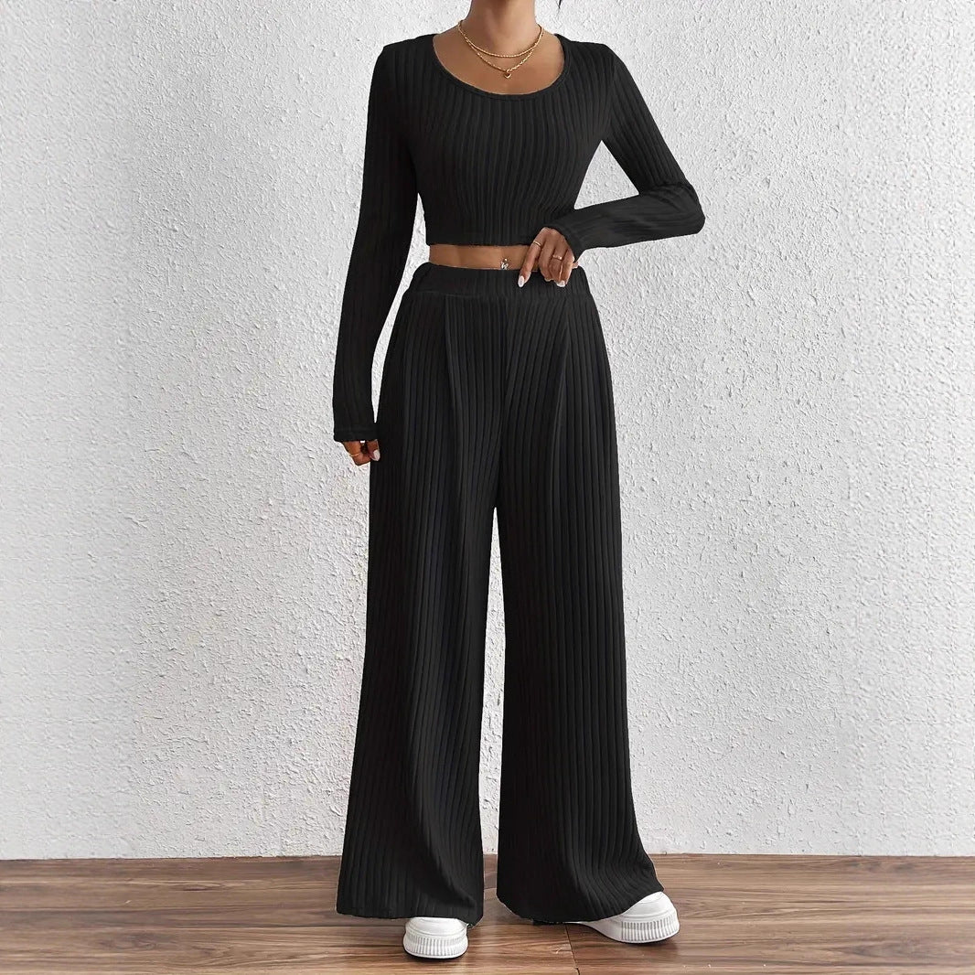 Emma’s - Vrouwen Geribde Gebreide Broek