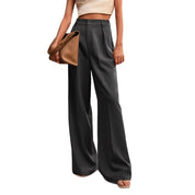 Eline’s - Vrouwen Hoge Taille Wijde Pijp Pantalon