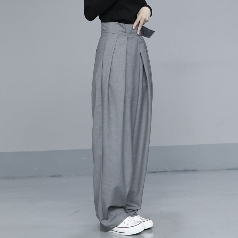 Noor’s - Vrouwen Soepelvallende Broek met Klittenband Sluiting