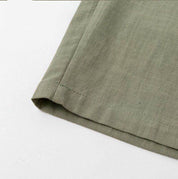 Tess’s - Vrouwen Effen Slim Broek met Knopen