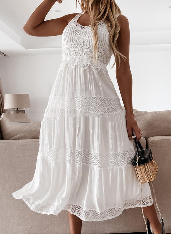 Anna’s - Vrouwen V-Hals Maxi Jurk
