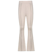 Luna’s - Vrouwen Hoge Taille Micro-Flare Broek