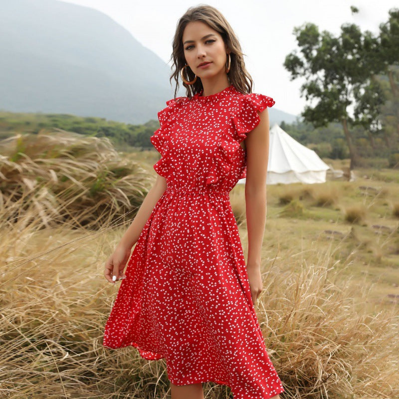 Olivia’s - Vrouwen Chiffon Maxi Jurk