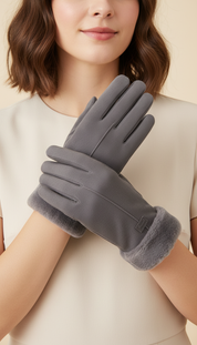 LaBellaa Elegante Suede-look Winterhandschoenen voor Dames