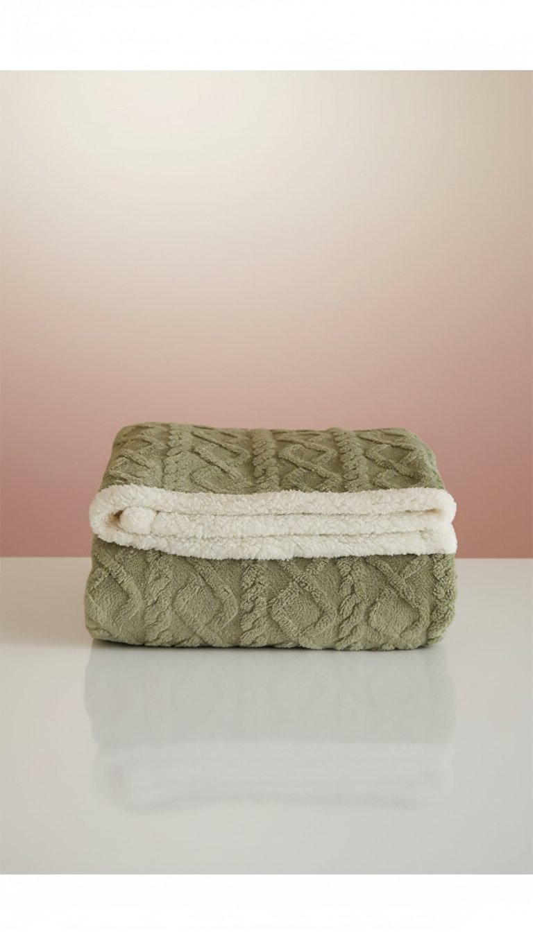 WarmWool Pluche Deken - Luxe Comfort voor Elk Huis
