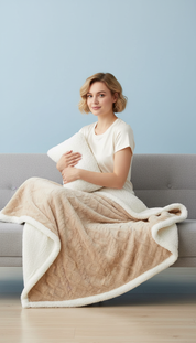 WarmWool Pluche Deken - Luxe Comfort voor Elk Huis