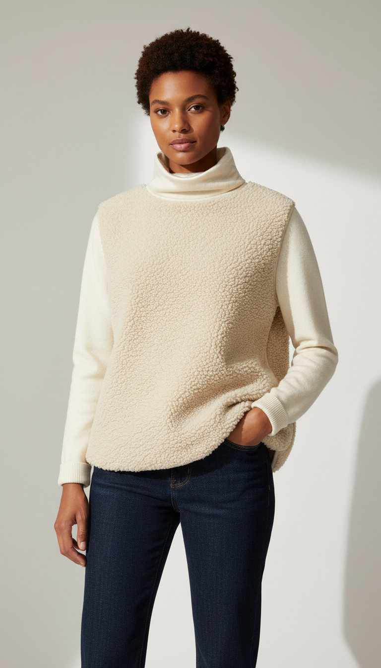 LaBellaa's Fleece Vest - Comfortabele Dames Gilet met Zakken