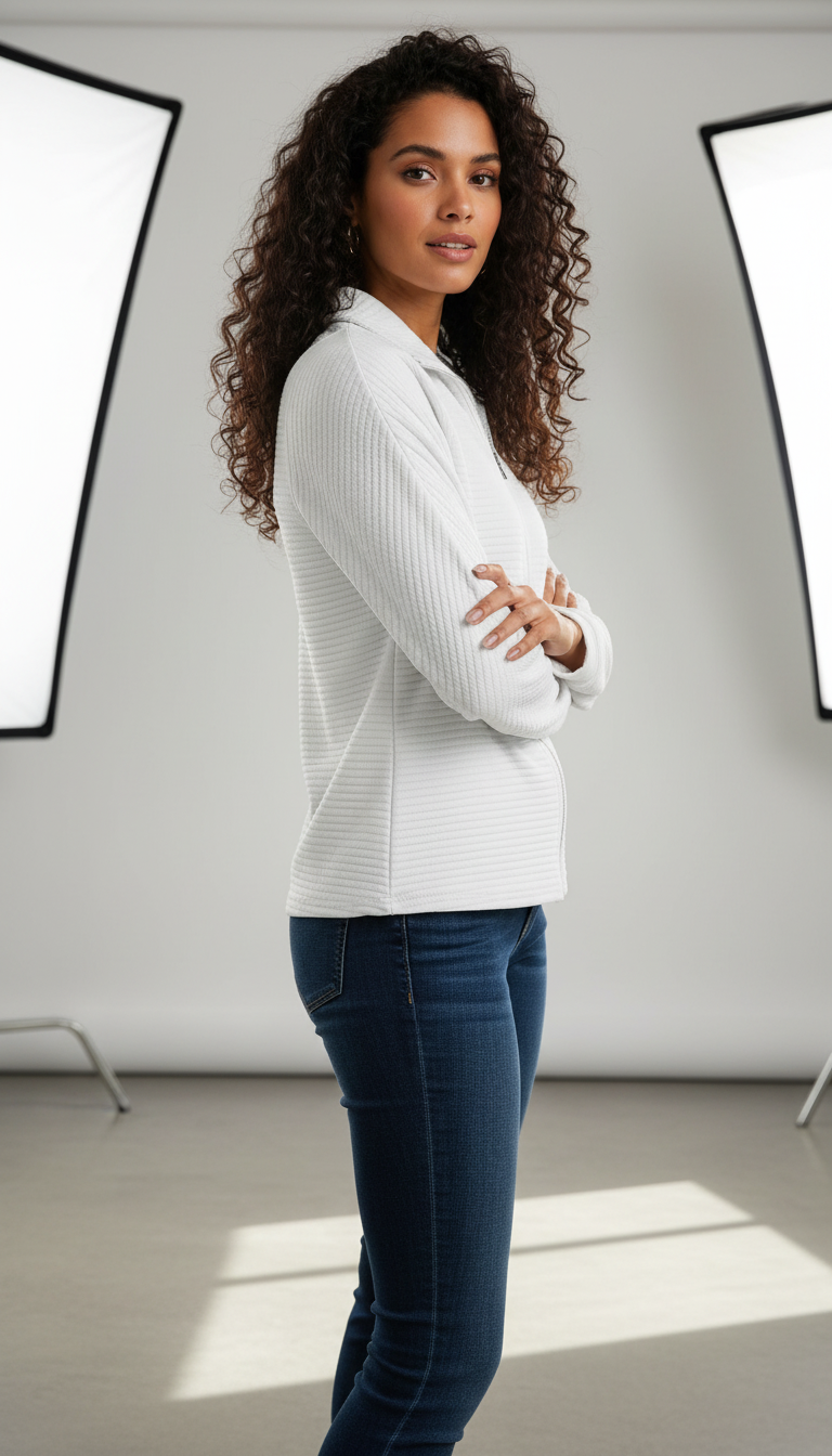 LaBellaa's Zachte Gebreide Pullover met Hoge Kraag voor Dames
