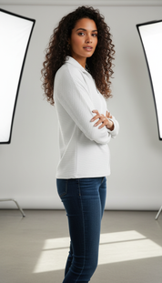 LaBellaa's Zachte Gebreide Pullover met Hoge Kraag voor Dames