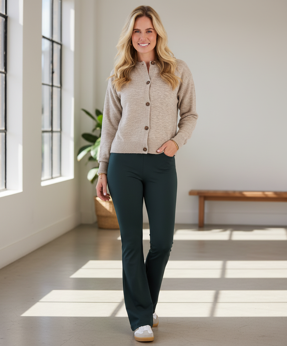 Serene Flair - Moderne Vrouwen  Flared Broek