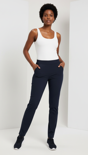 Tijdloze Denim - Vrouwen Klassieke Demin Travelbroek