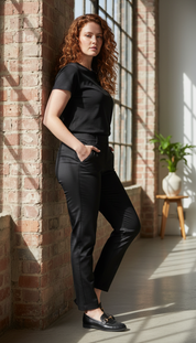 Elegantie's - Moderne Vrouwen Slim-Fit Reistof Broek