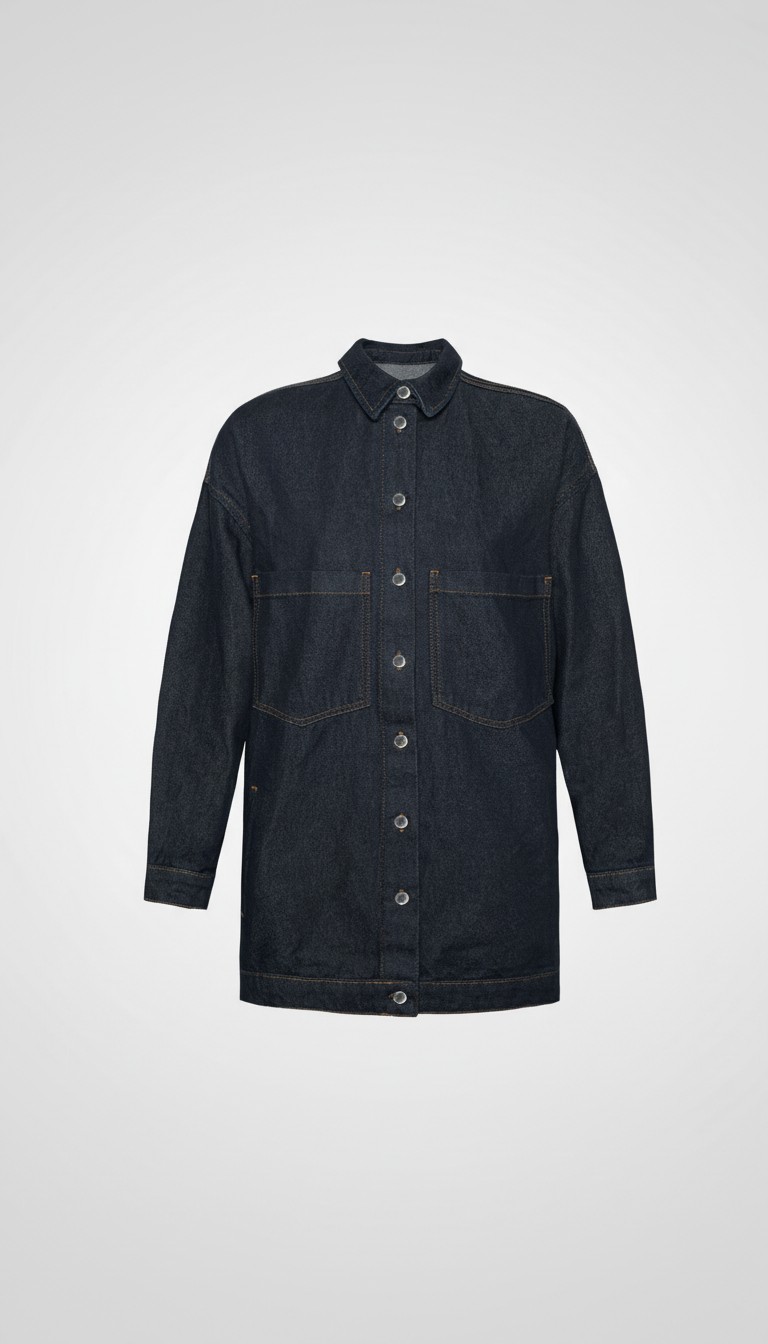 De Denim Essential - Moderne Vrouw Relaxed Fit Spijkerjack