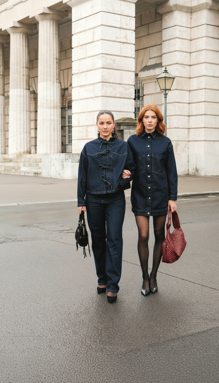 De Denim Essential - Moderne Vrouw Relaxed Fit Spijkerjack