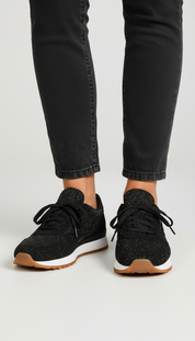 Valentino's - Dames Glitter Overlay Sneakers