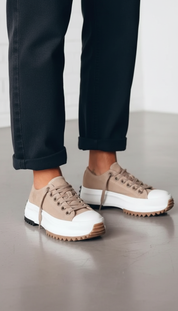 Harper's - Vrouwen Platformzool met profielzool Sneakers