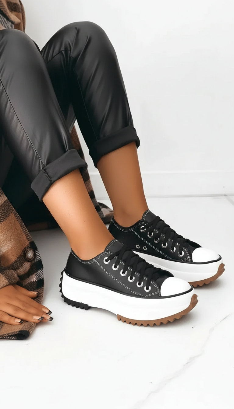 Harper's - Vrouwen Platformzool met profielzool Sneakers