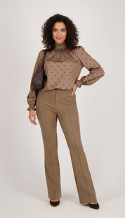 Verhoeven's - Dames  Suède-look Broek