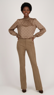 Verhoeven's - Dames  Suède-look Broek