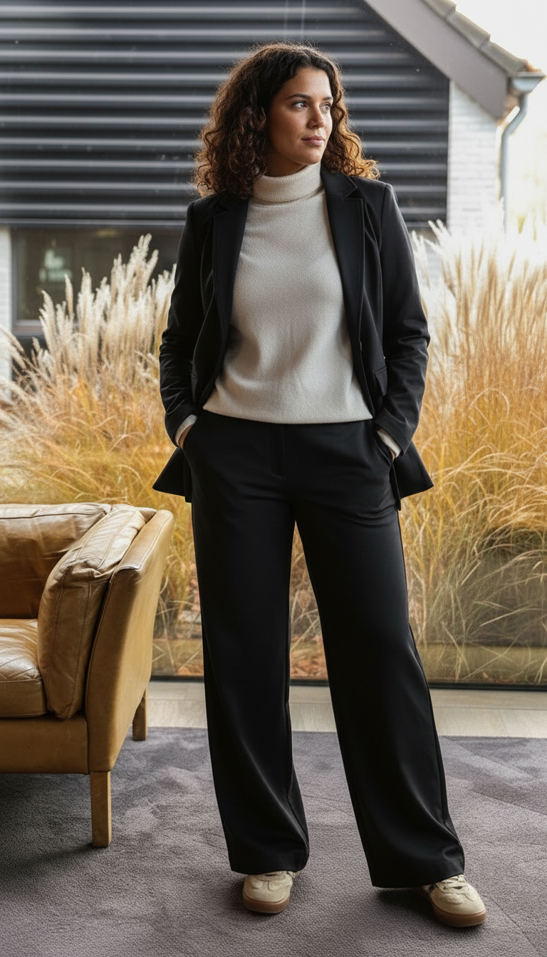 Harper's - Dames Wijdvallende Broek