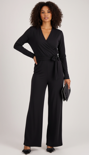 Harper's - Dames Jumpsuit met Wikkel-V-hals