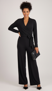 Harper's - Dames Jumpsuit met Wikkel-V-hals