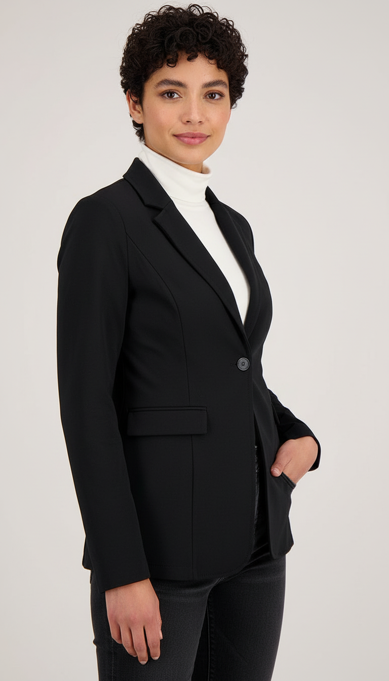 Harper's - Dames Klassieke Single-Button Blazer