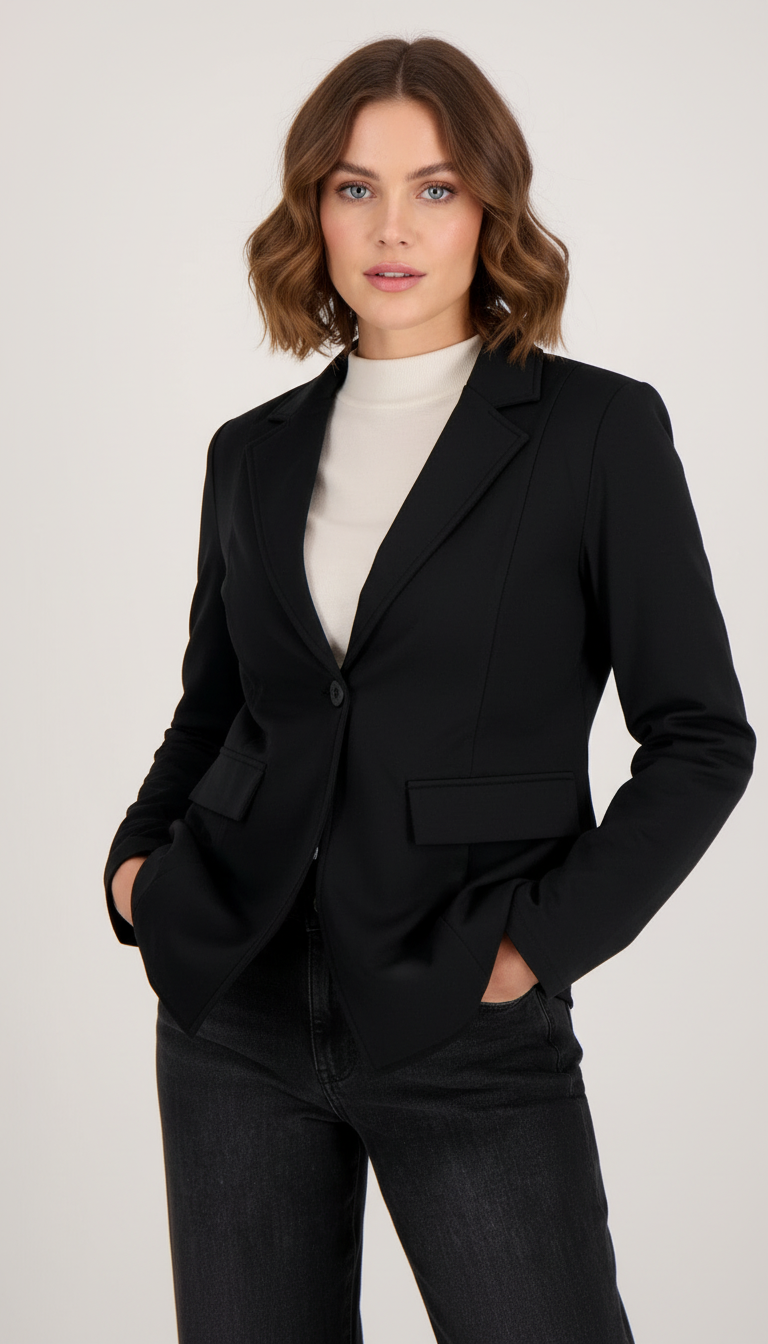 Harper's - Dames Klassieke Single-Button Blazer