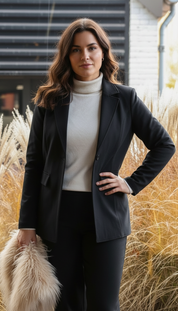 Harper's - Dames Klassieke Single-Button Blazer