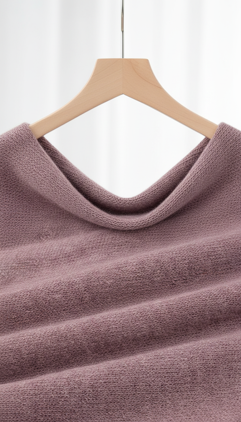 Lea's - Vrouwen Jurk met Hoge Col en Dijhoge Split