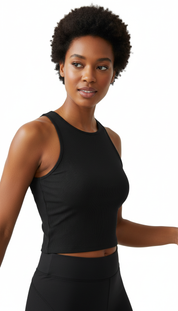 Emalyn's - Jonge Dames Geribbelde Stof Tanktop