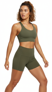 Louvenia's - Dames Hoge Taille Fietsbroek