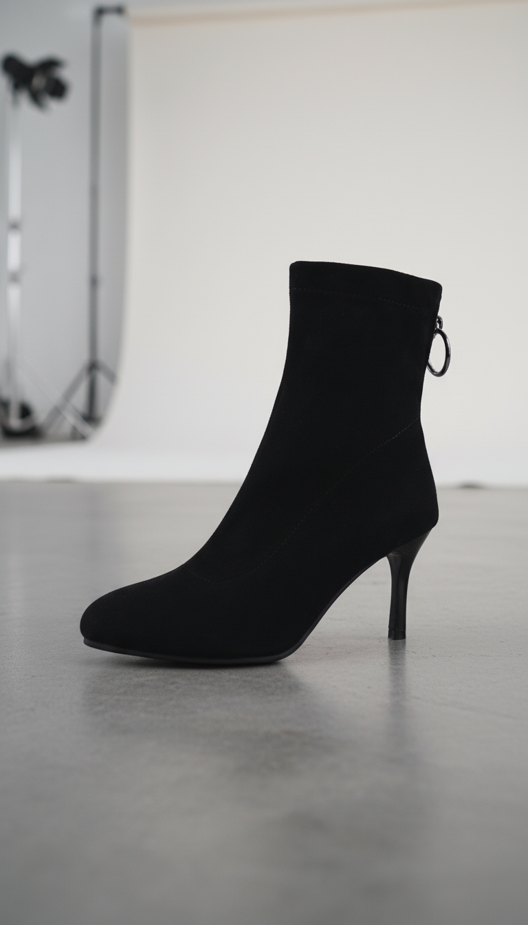 Nicky's - Dames Elegante Rits Enkellaarzen