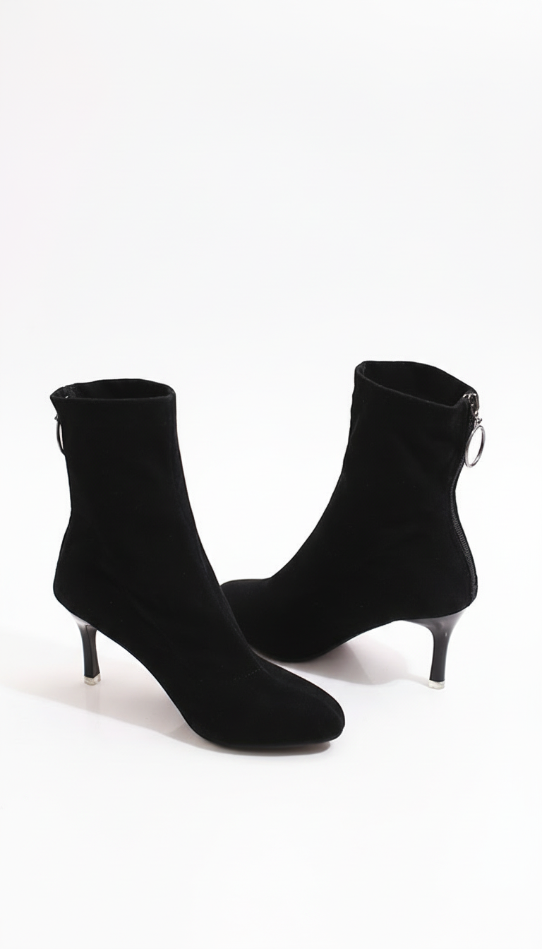Nicky's - Dames Elegante Rits Enkellaarzen