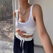 Noor’s - Vrouwen Basic Mouwloze Top met Bandjes