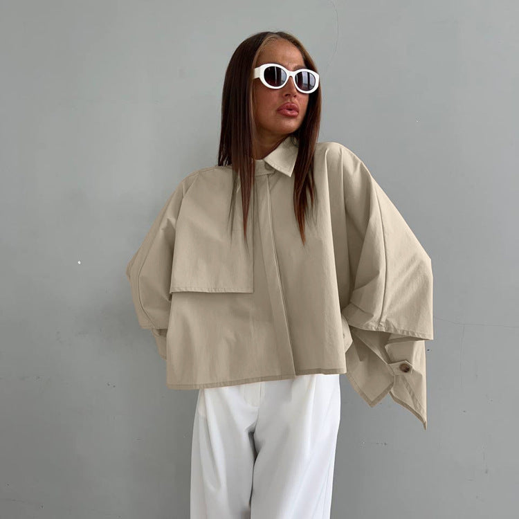 Romy’s - Vrouwen Losvallend Vleermuismouw Vest Blouse