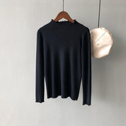 Sophie’s - Vrouwen Slim Fit Gebreide Basic Top