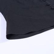 Noor’s - Vrouwen V-Hals Longsleeve Top met Knopen