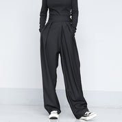 Noor’s - Vrouwen Soepelvallende Broek met Klittenband Sluiting