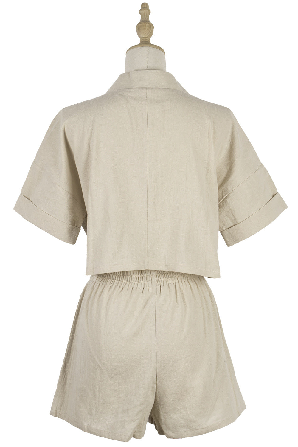 Emma’s - Vrouwen Tweedelige Set Top & Shorts met Zakken