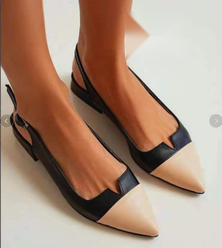 Luna’s - Vrouwen Puntige Lage Hak Pumps