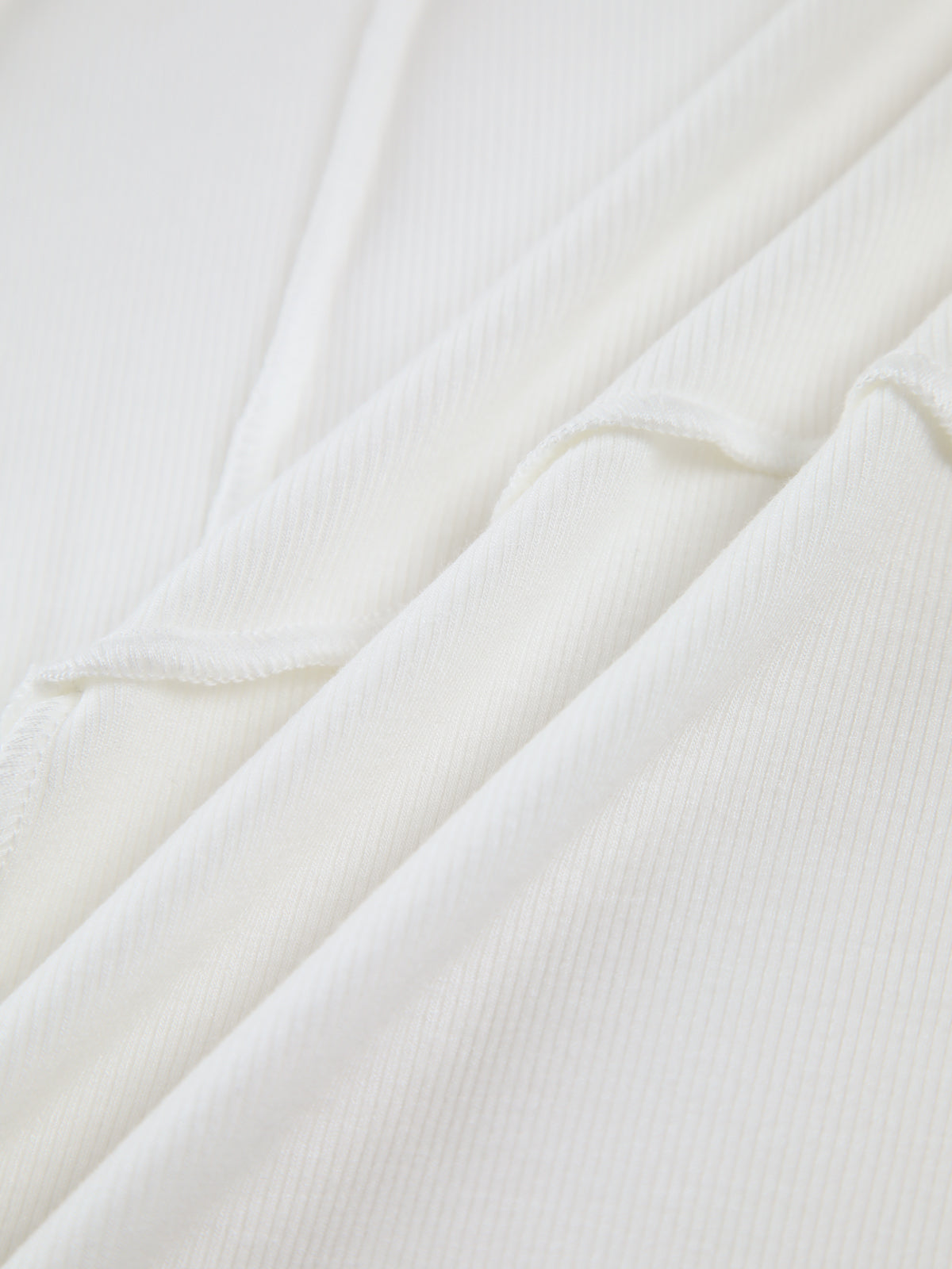 LaBellaa's - Moderne Vrouwen Getailleerde Ribgebreide Top
