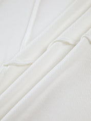 LaBellaa's - Moderne Vrouwen Getailleerde Ribgebreide Top