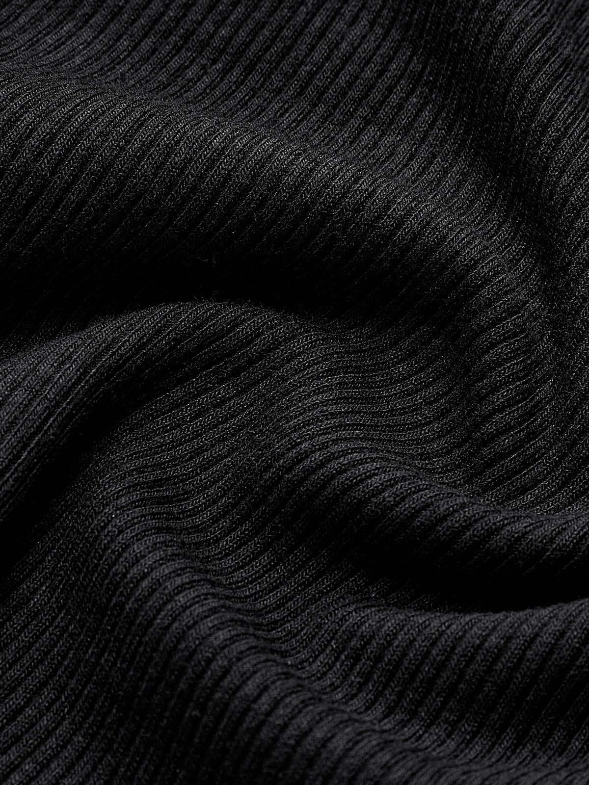 LaBellaa's - Moderne Vrouwen Getailleerde Ribgebreide Top