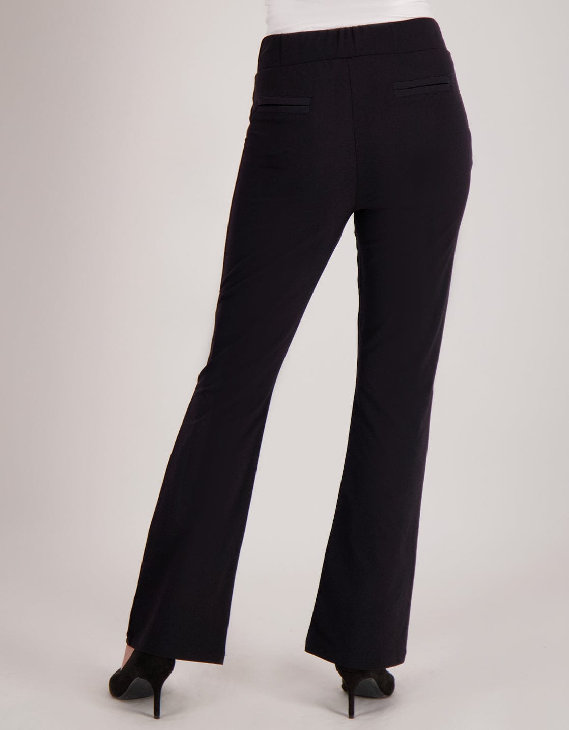 Je m'appelle Broeken Pant Flare Marise Buttons Travel | Zwart