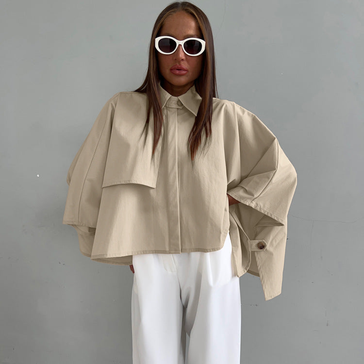 Romy’s - Vrouwen Losvallend Vleermuismouw Vest Blouse