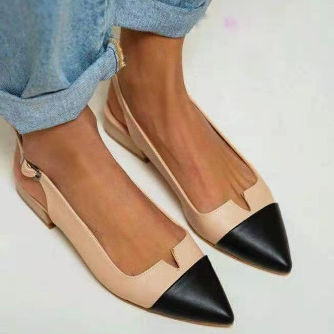 Luna’s - Vrouwen Puntige Lage Hak Pumps