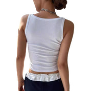 Noor’s - Vrouwen Basic Mouwloze Top met Bandjes