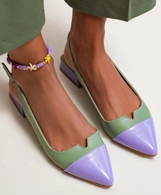 Luna’s - Vrouwen Puntige Lage Hak Pumps